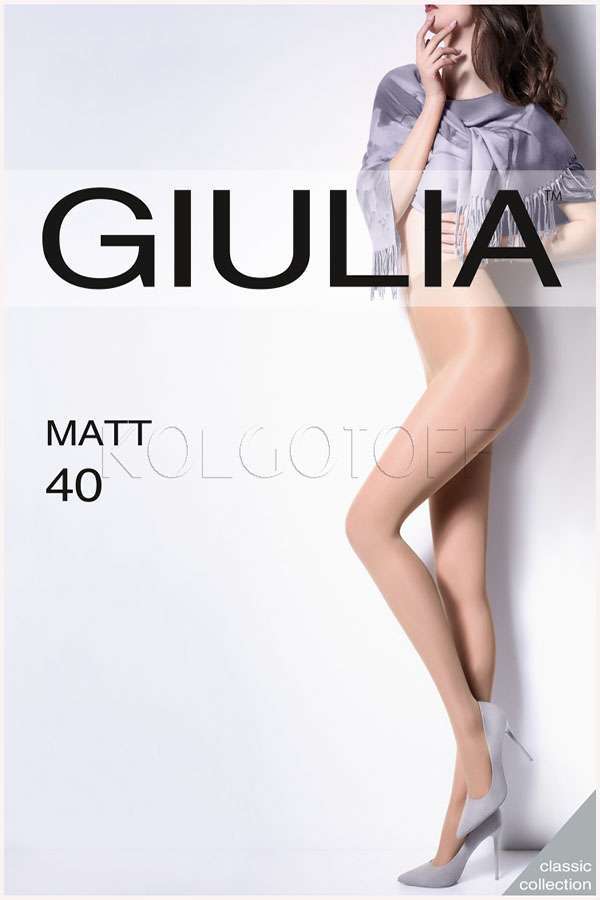 Колготки женские без шортиков GIULIA Matt 40